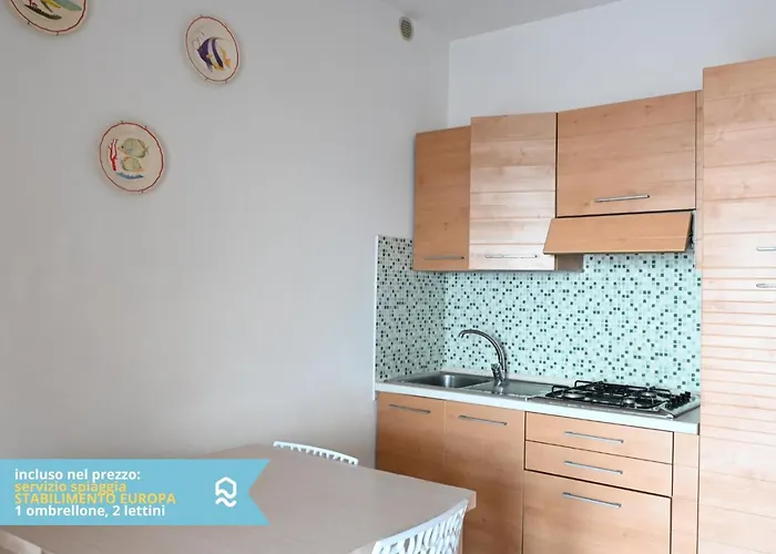 Rs314 - Marcelli, Bilocale In Fronte Mare Appartement