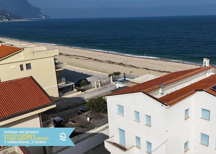 Rs314 - Marcelli, Bilocale In Fronte Mare Marcelli