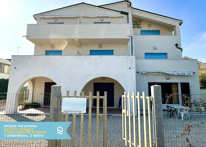 Rs314 - Marcelli, Bilocale In Fronte Mare